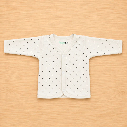 Organic cotton Full sleeve Jabla 0-3M - polka dots