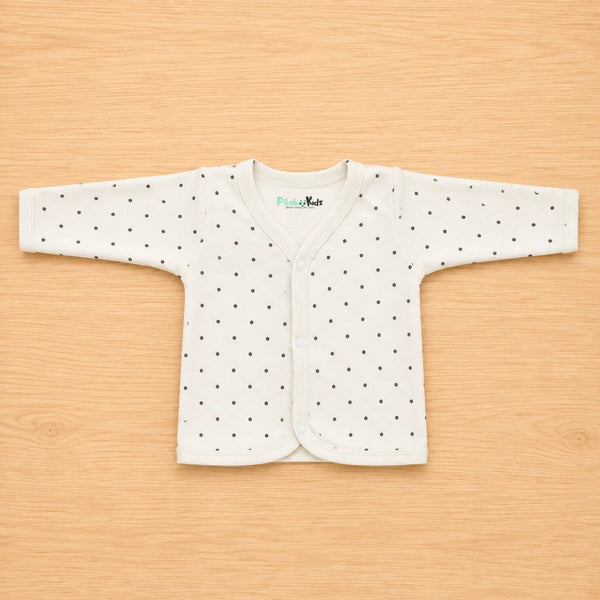 Organic cotton Full sleeve Jabla 0-3M - polka dots
