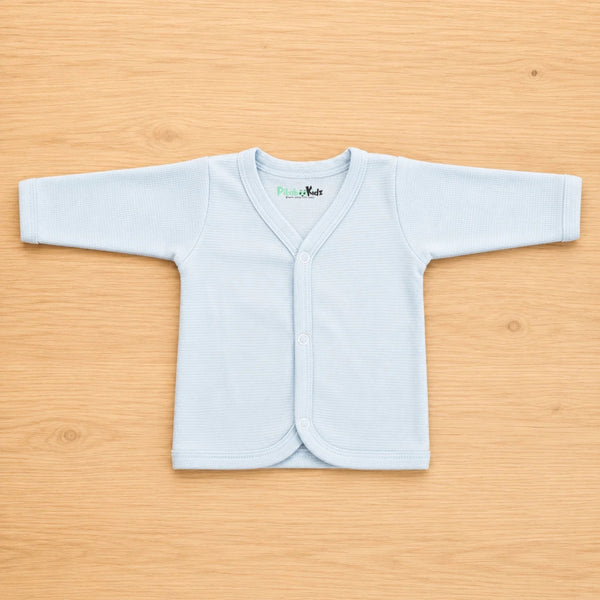 Organic cotton Full sleeve Jabla 0-3M - Blue stripes