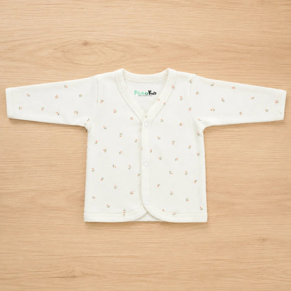 Organic cotton Full sleeve Jabla 0-3M - Tulip