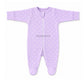 Footed Rompers 0-3M - Purple