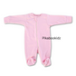 Footed Rompers - 3 Combo (Pink, Rainbow, Elephant)