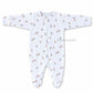 Footed Rompers 0-3M - Teddy
