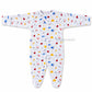 Footed Rompers 0-3M - Hearts