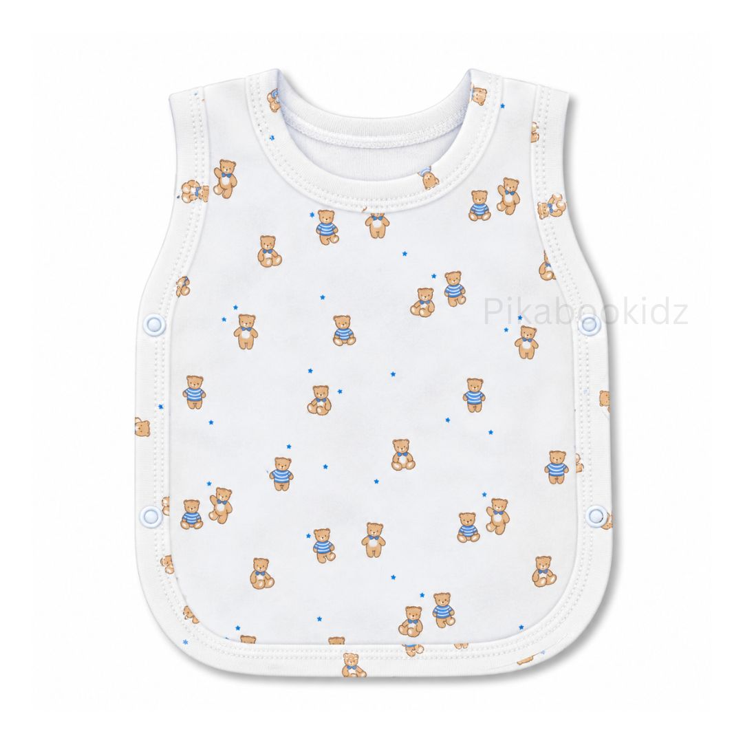 Cotton Side Button Jabla - Teddy