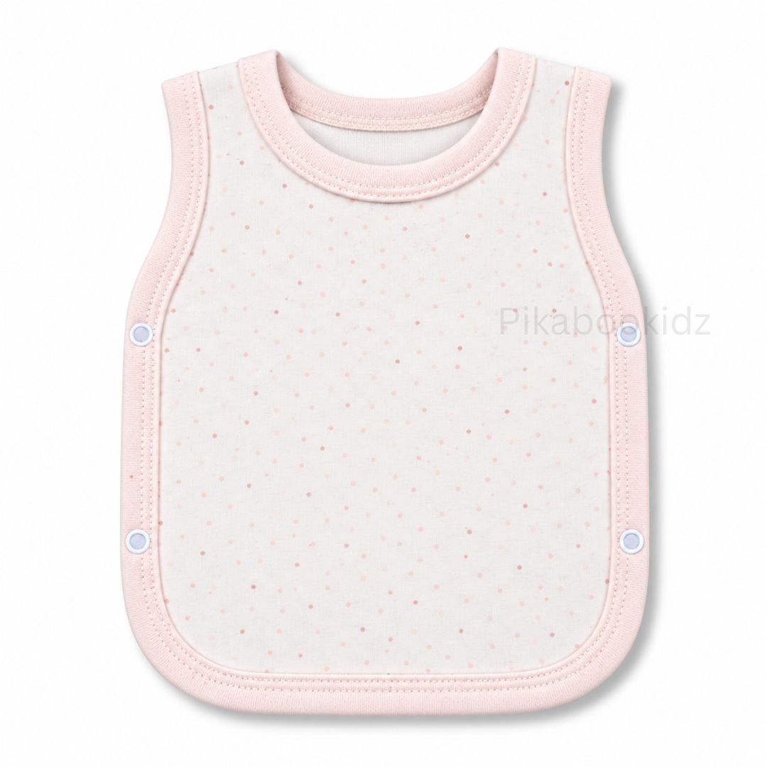 Cotton Side Button Jabla - Peach
