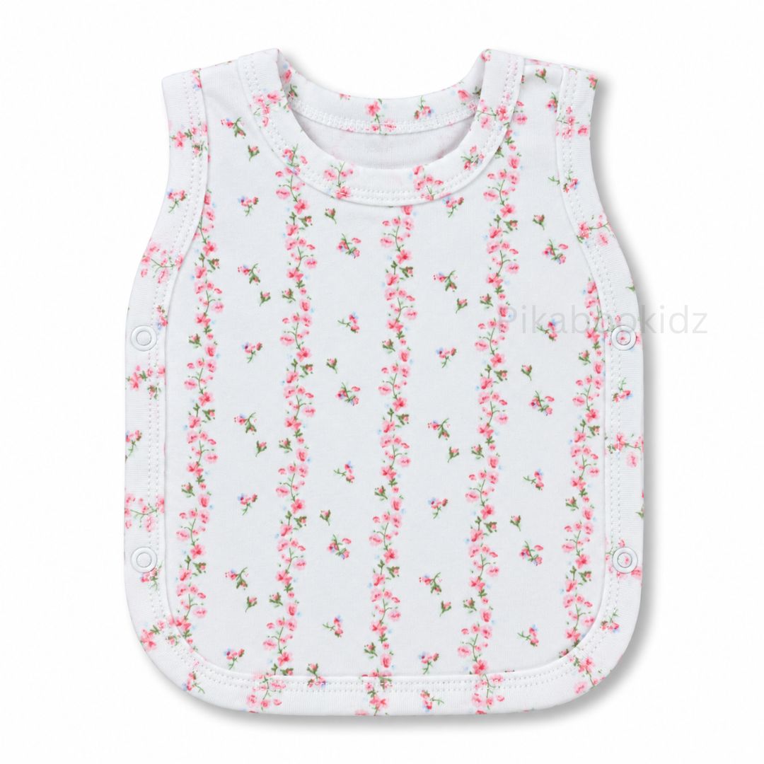 Cotton Side Button Jabla - Florals