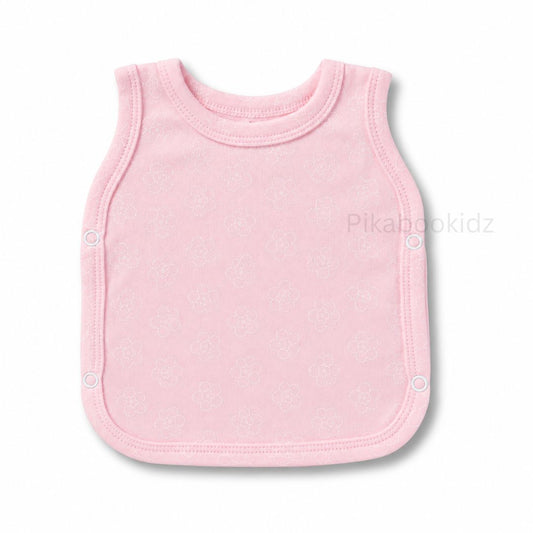Cotton Side Button Jabla - Pink