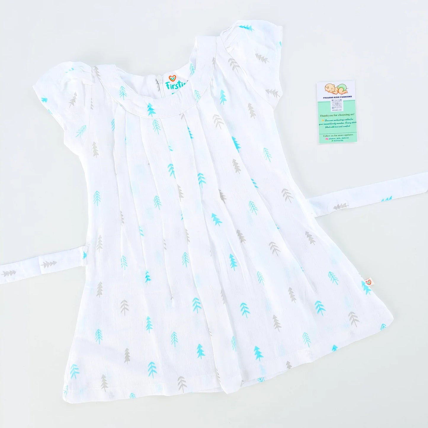 Sleeve Zip Frock 1-2 Yrs – SKYBLUE TREE