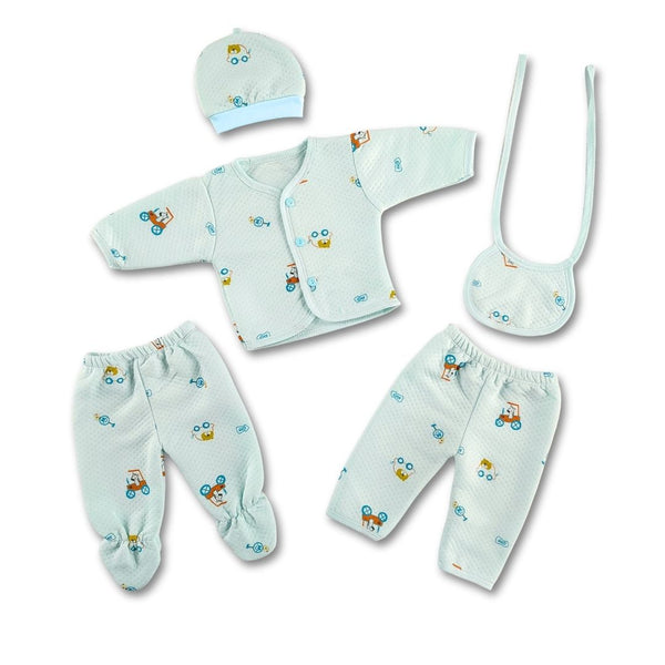 5 in 1 Sweater Set - Aqua Green (Random designs)