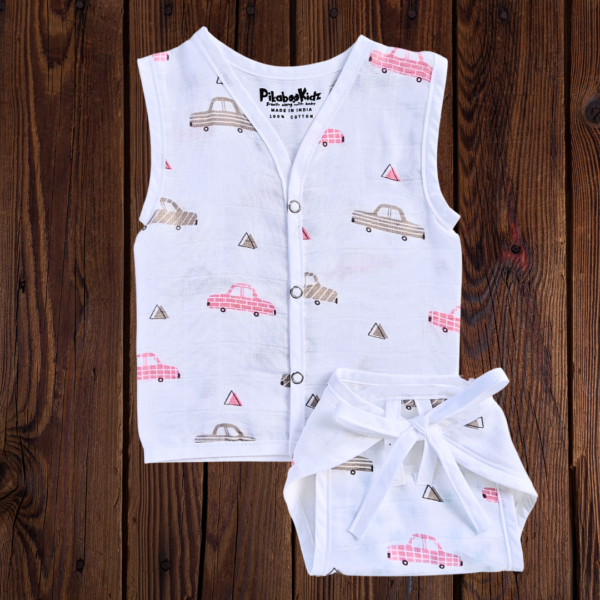 Button Jabla & Nappy set - Cars