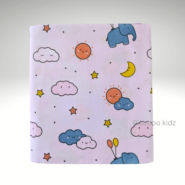 Organic Cradle cloth - Purple