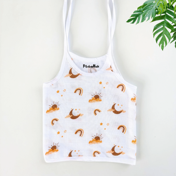Muslin Knot jabla 0-3M -  Sun & Moon