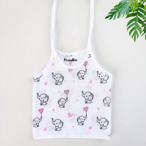 Muslin Knot jabla 0-3M - Elephant