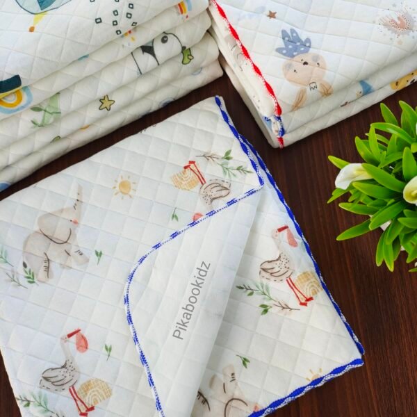 2 Layer Muslin Blanket in 85*85 cm - Stork & Elephant