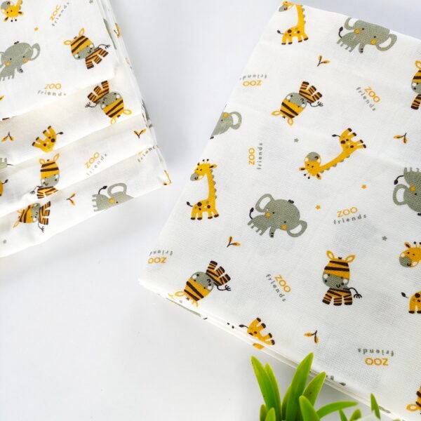 Muslin Swaddle - Zoo